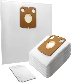 compatible with vacuum cleaner bag replacement bags 40 pieces Fakir Nilco Taifun, 1800