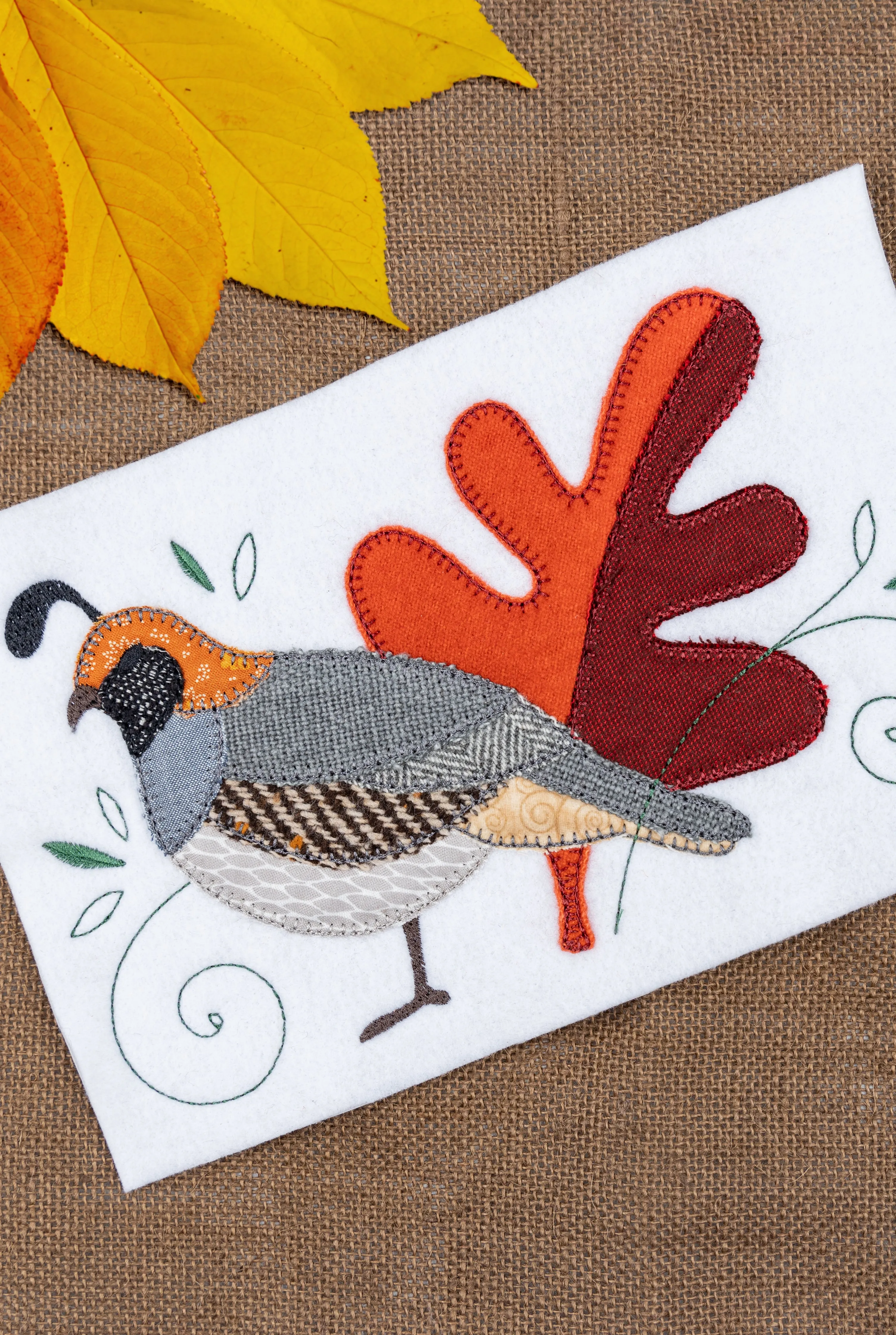 Cozy Blanket Stitch Fall
