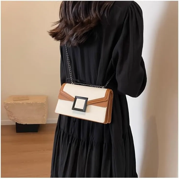 Crossbody Shoulder Satchel Bags for Women - Pu Leather Handbag Evening Clutch Purses - Cute Vegan Shoulder Bag