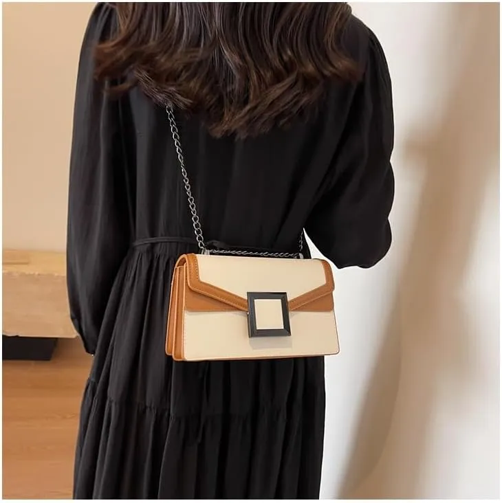 Crossbody Shoulder Satchel Bags for Women - Pu Leather Handbag Evening Clutch Purses - Cute Vegan Shoulder Bag