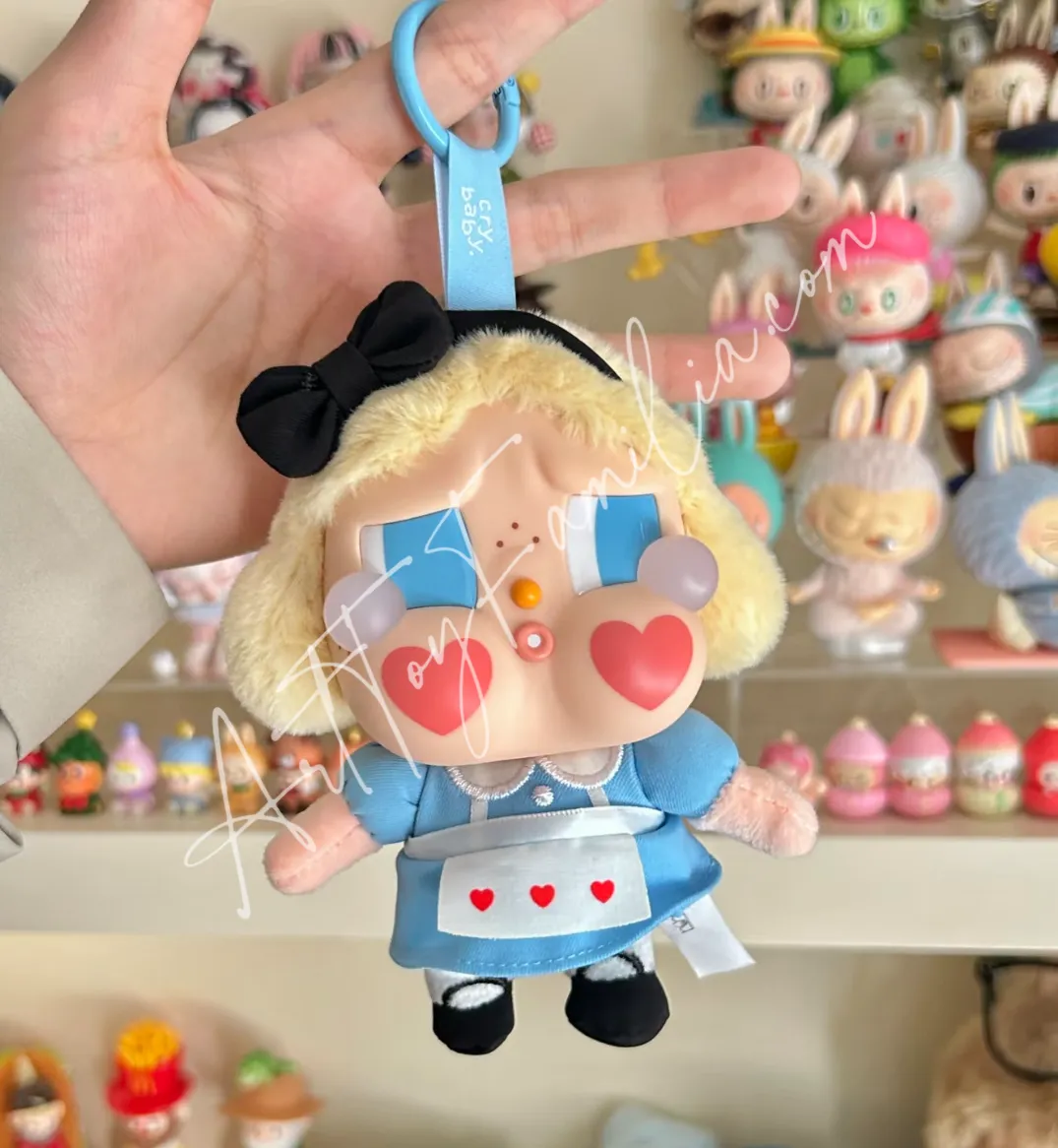 Crybaby Crying Again Vinyl Plush Pendant - 眼泪工厂搪胶毛绒挂件