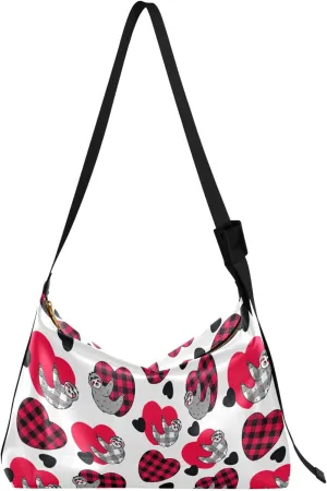 Cute Cartoon Crocodile Funny Soft PU Leather Hobo Bags Cross Body Men Bag Floral Animal Print Womens Shoulder Purse