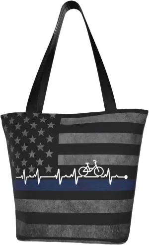 Cycling Heartbeat Fashion Shoulder Bag Large Capacity For Man Or Woman