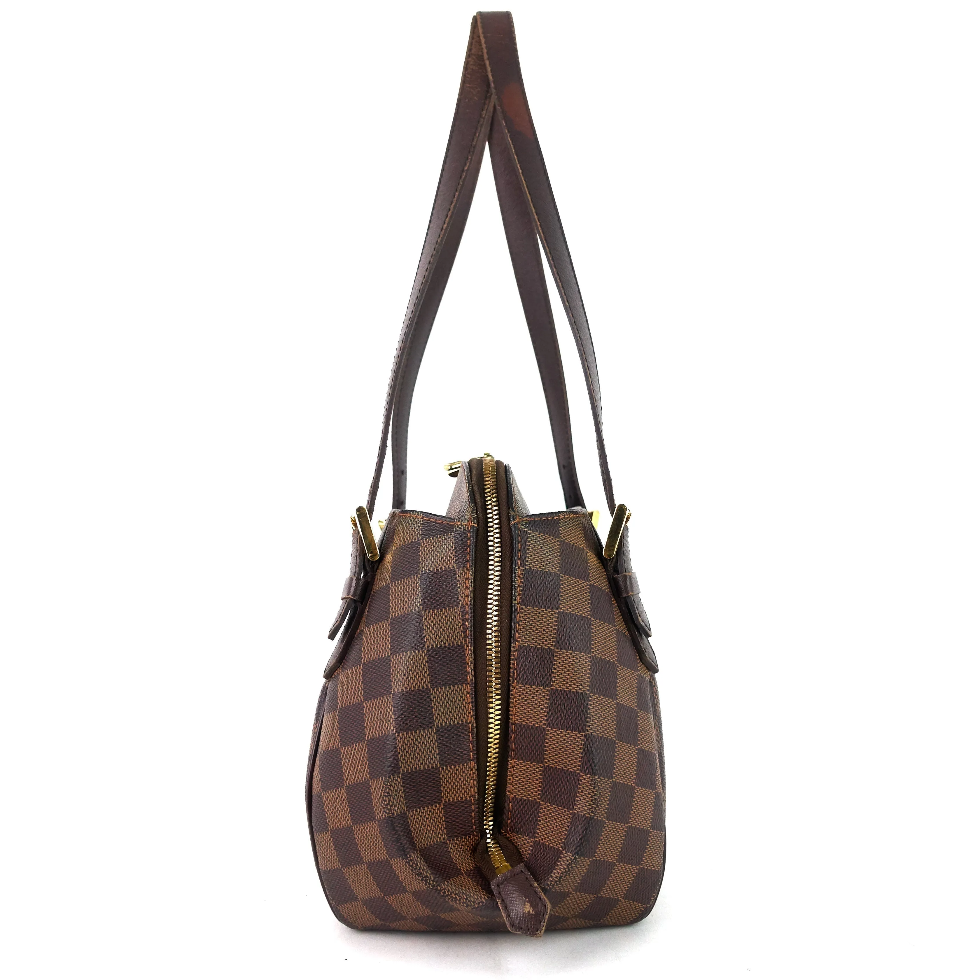 Damier MM Ebene Flat-rate discount Belem Bag VUITTON Limited-time deal Canvas LOUIS