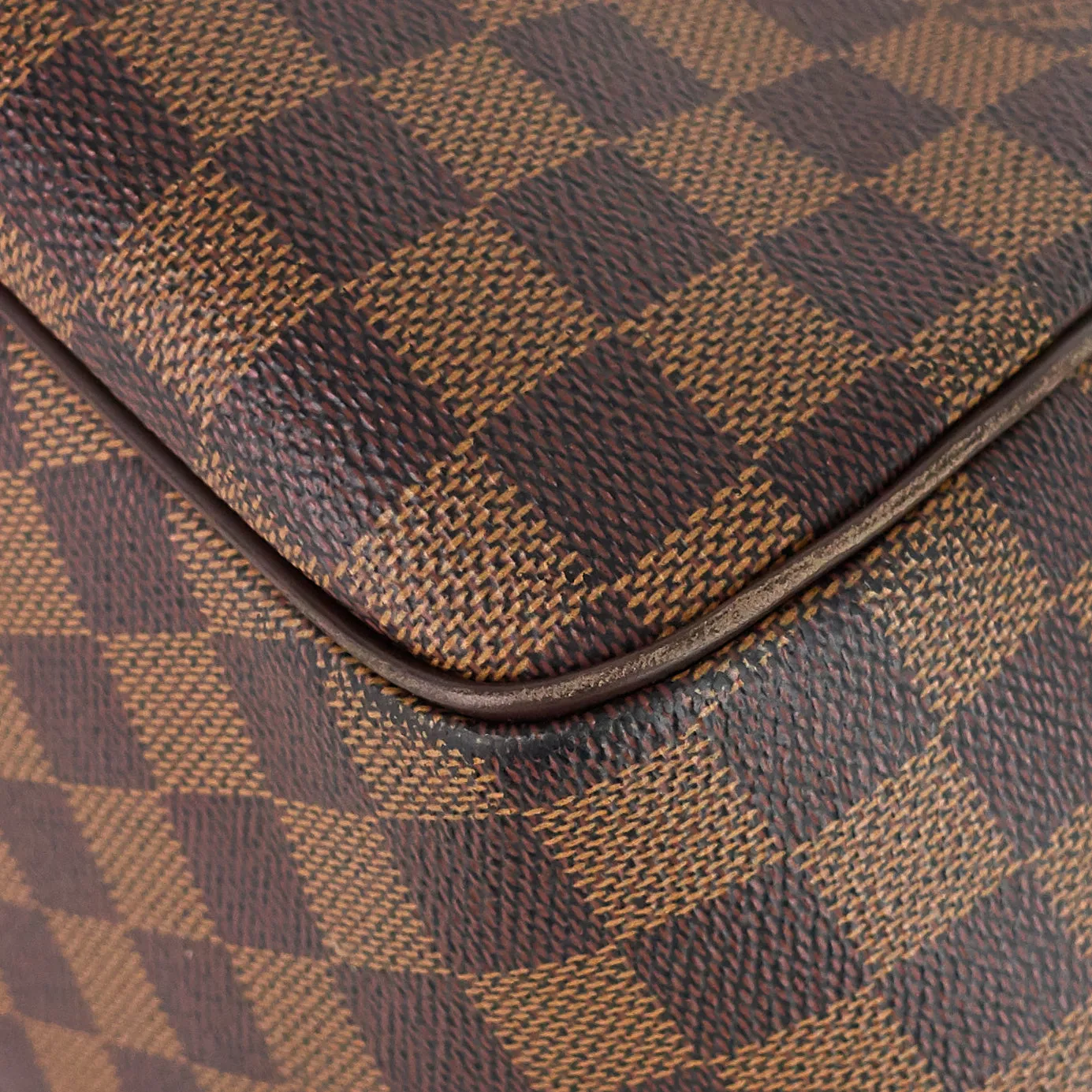 Damier MM Ebene Flat-rate discount Belem Bag VUITTON Limited-time deal Canvas LOUIS