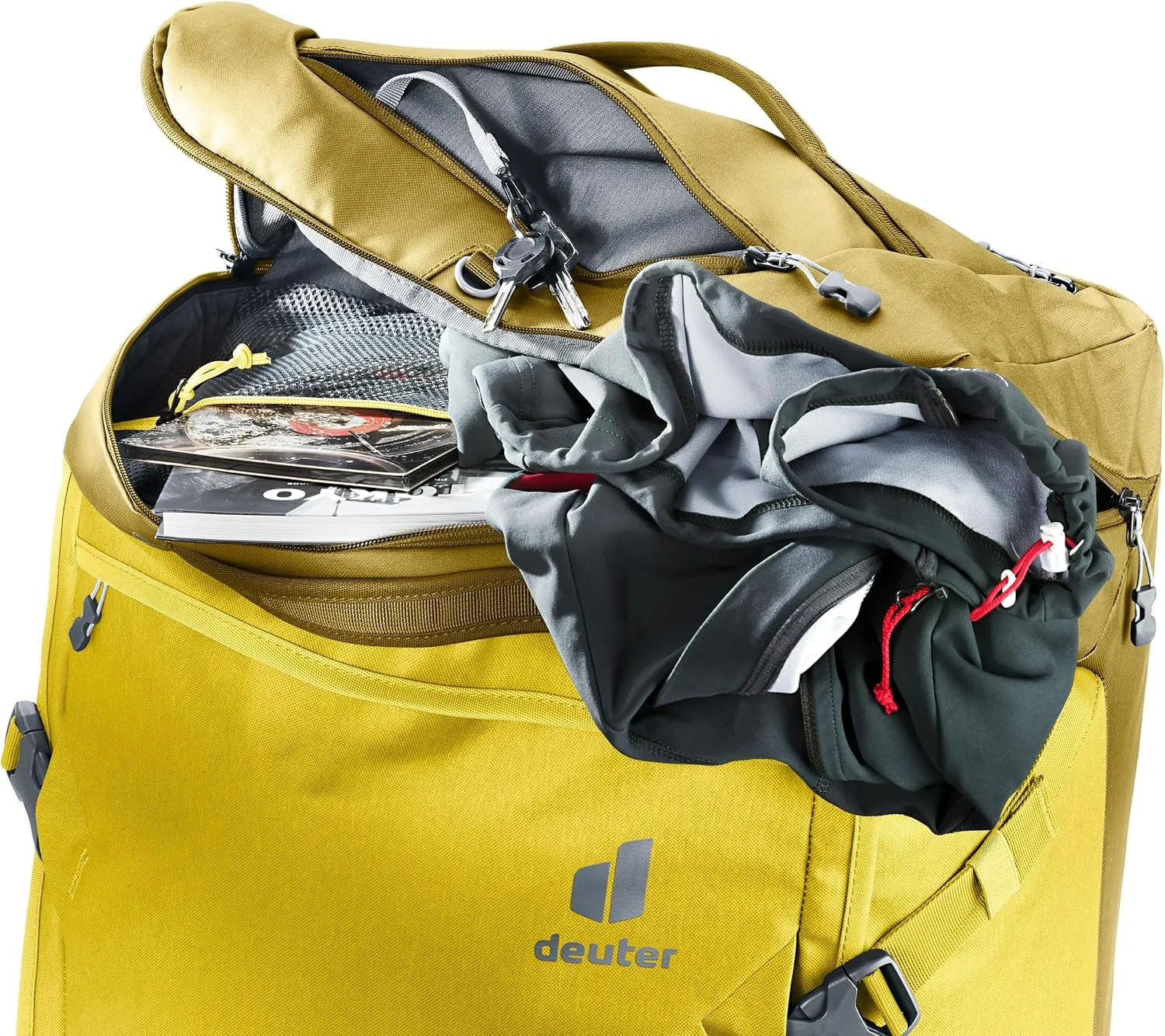 Deuter AViANT Duffel Pro Movo 90, Corn-Turmeric, 90L
