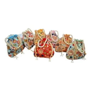 DMS RETAIL Potli Bags For Wedding Return Gifts For Women In Bulk, Ladies Return Gifts For Pooja Birthday Kitty Party Shagun Mehndi Sangeet Pack of (Pack of 5)