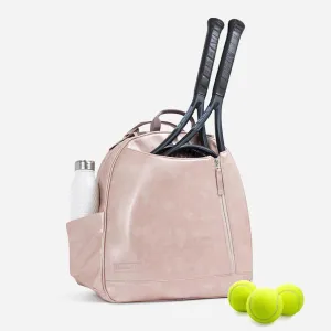 Doubletake Melbourne Tennis Backpack/Tote | Designer Tennis Bag for Women | Fits 2 Racquets with Large Capacity for Accessories