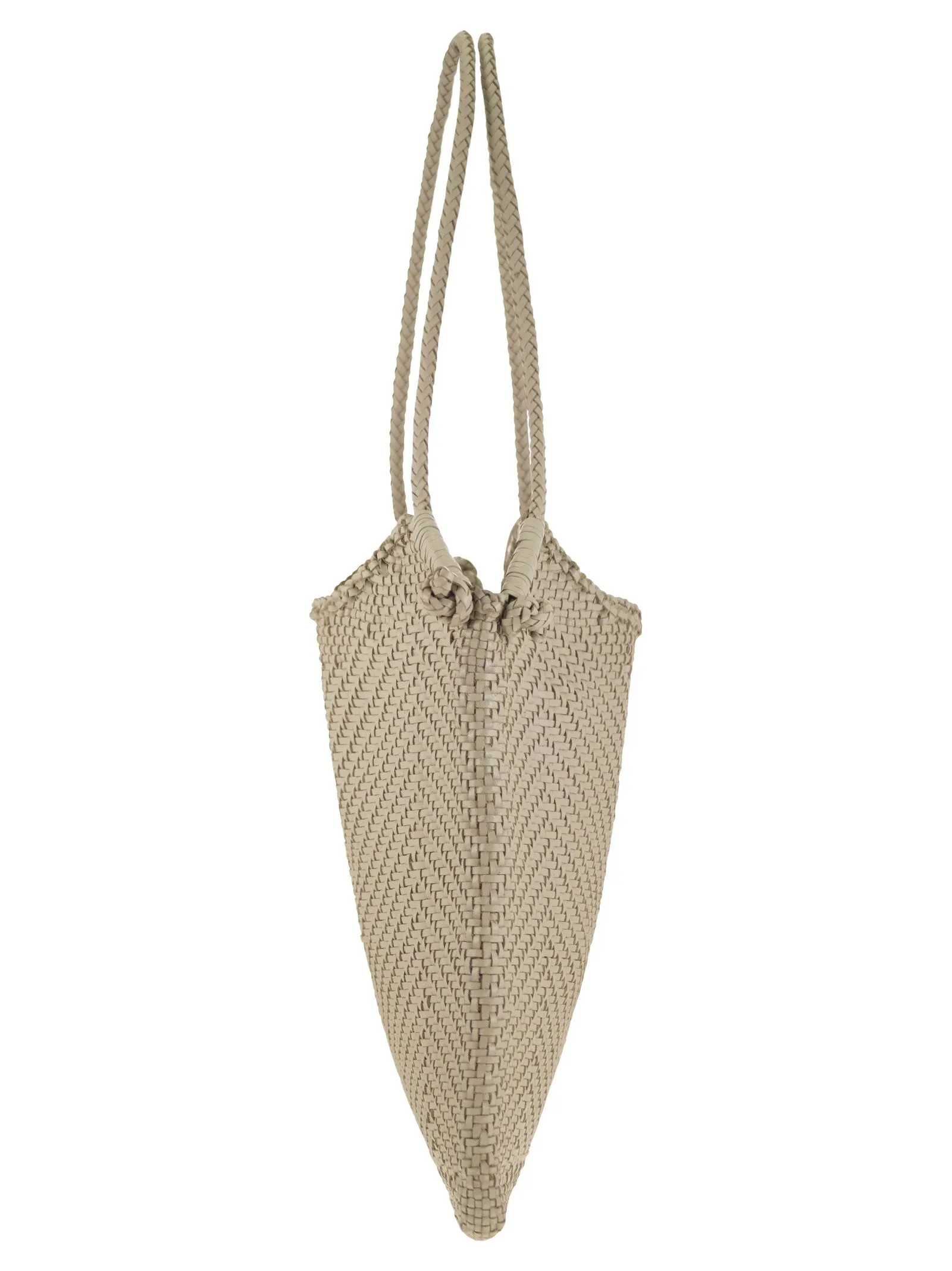 Dragon Minga Tote Woven Leather Bag