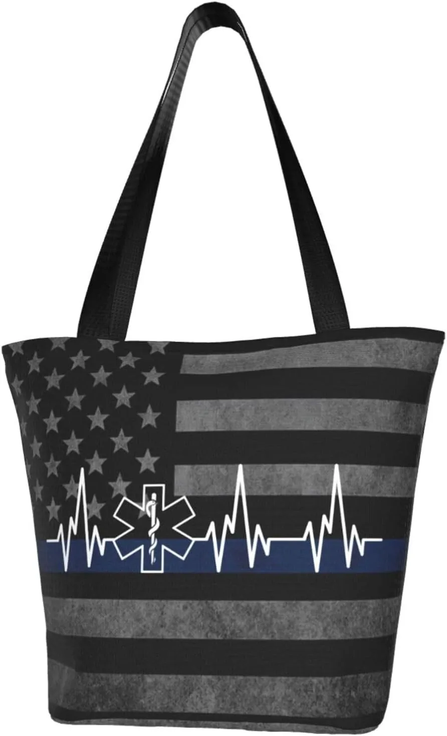 Ems Emt Heartbeat Fashion Shoulder Bag Large Capacity For Man Or Woman