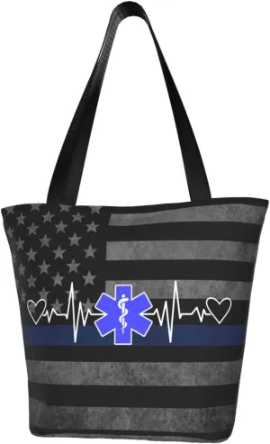 Ems Emt Heartbeat Fashion Shoulder Bag Large Capacity For Man Or Woman