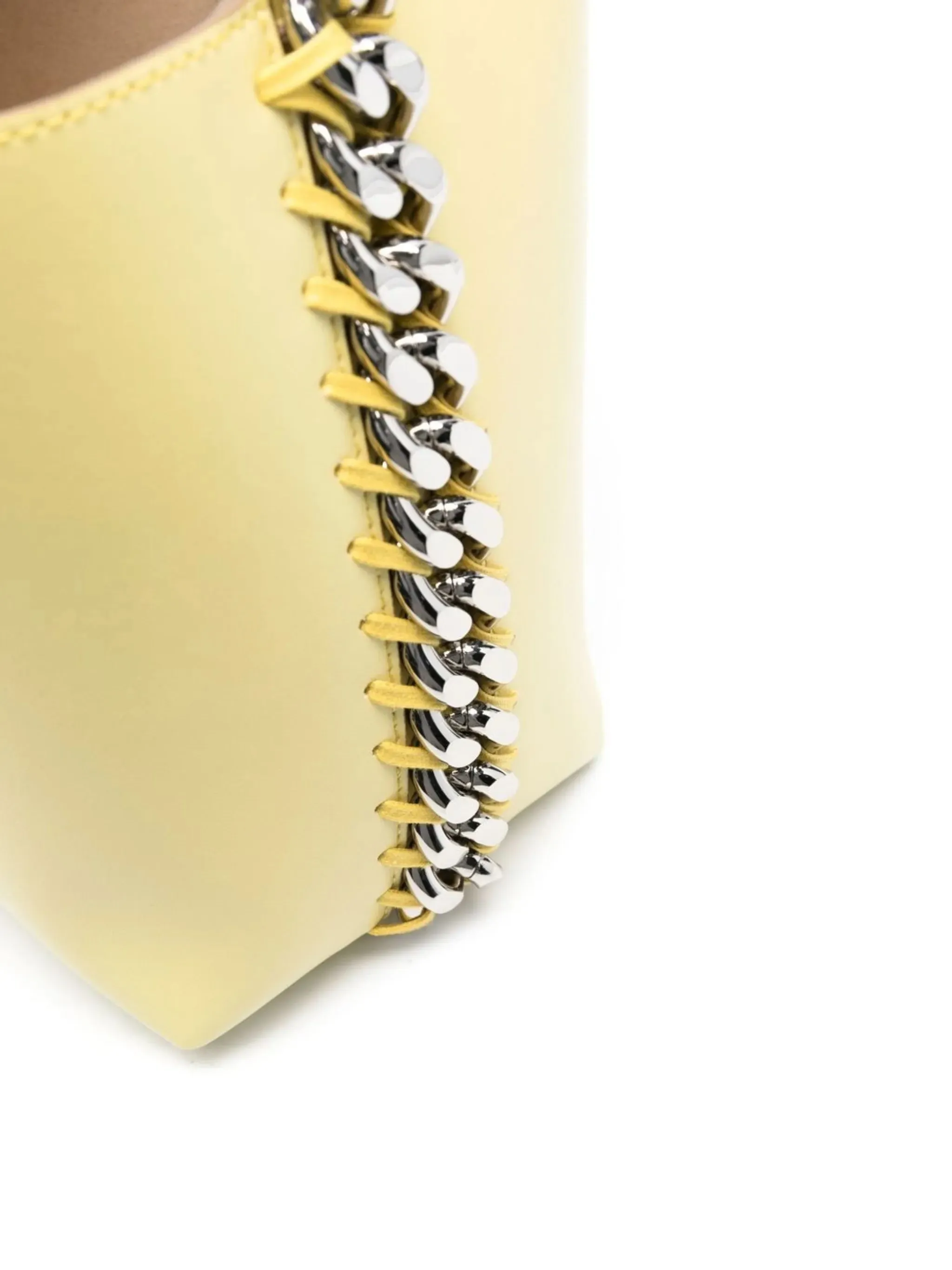 End-of-season sale Limited-time deal bag chain-detail bucket