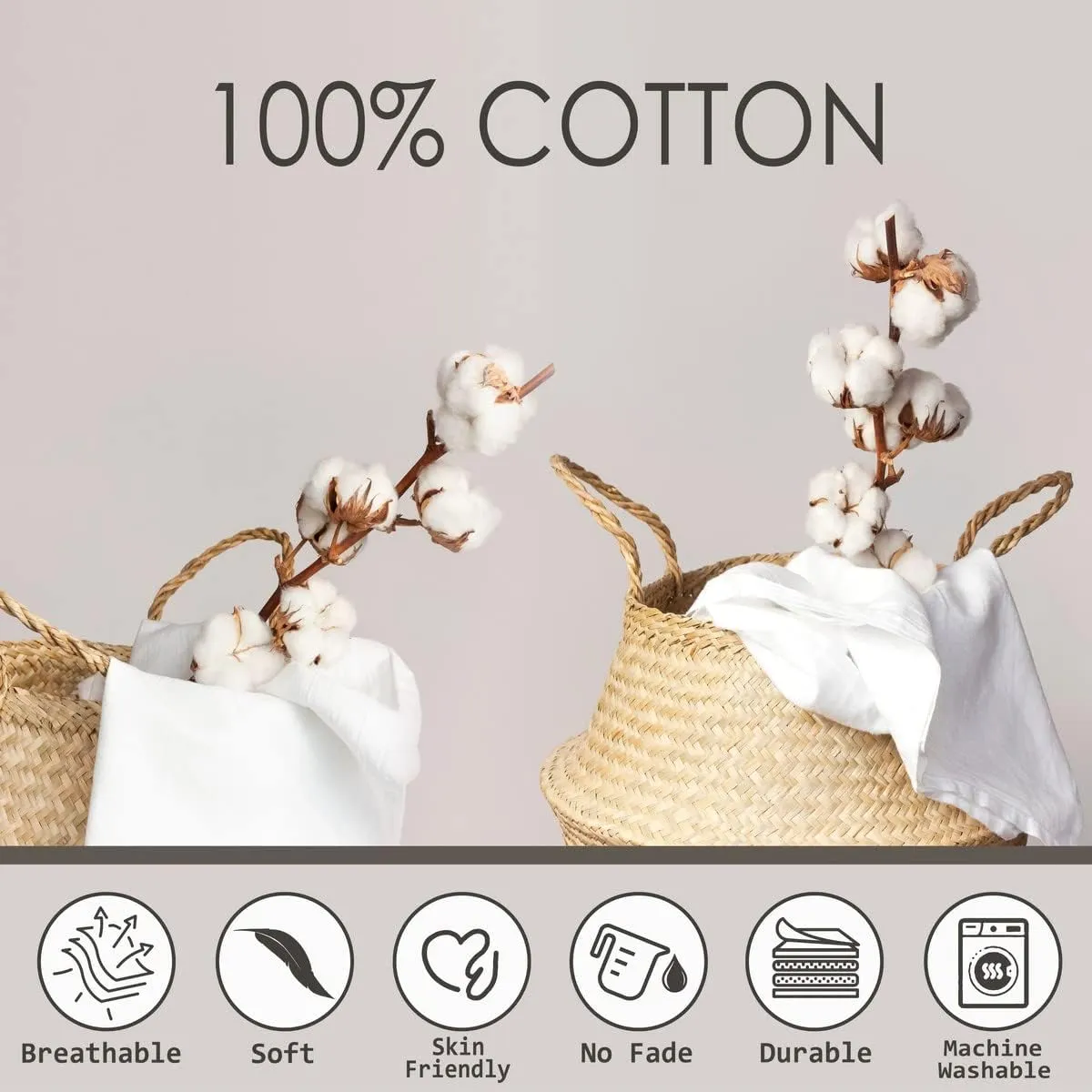 Erosebridal 100% Cotton Western Comforter Cover,Rodeo Cowboy Boots Hat Duvet Cover Twin,Wild West Country Bedding Set Rustic Farmhouse Boys Men Bedroom Decor,Texas Star Southwestern Bed Set 2Pcs