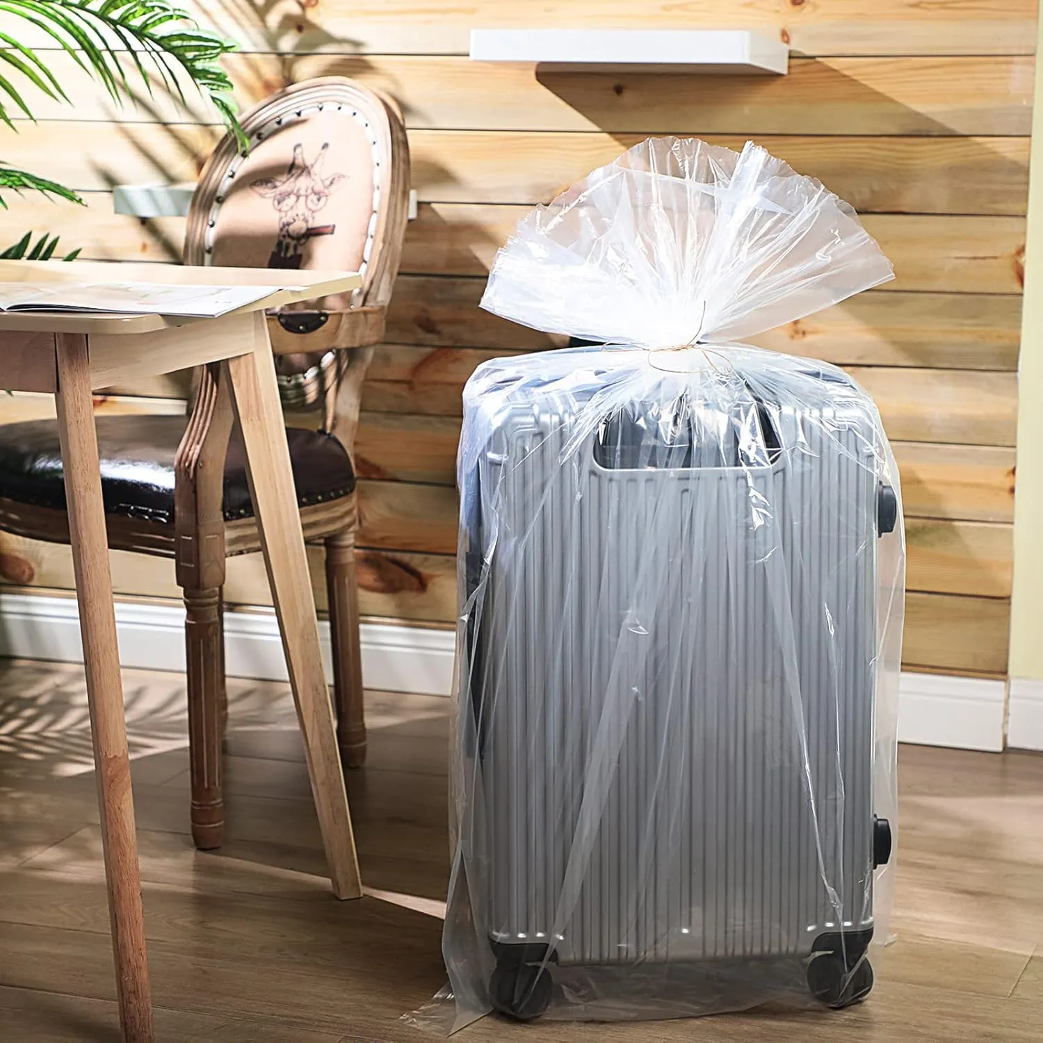 Fainne 10 Pack Extra Large Clear Plastic Storage Bags 32 x 48 Inch 2.75 Mils Giant Jumbo Plastic Storage Bags for Blanket Duvets Pillows Plush Toys Flat Clothes Suitcase Luggage Furniture Bike