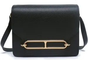 Fashion Vegan Leather Shoulder Bag Small Crossbody Purses Handbags with Adjustable Strap For Travel Shopping and Work