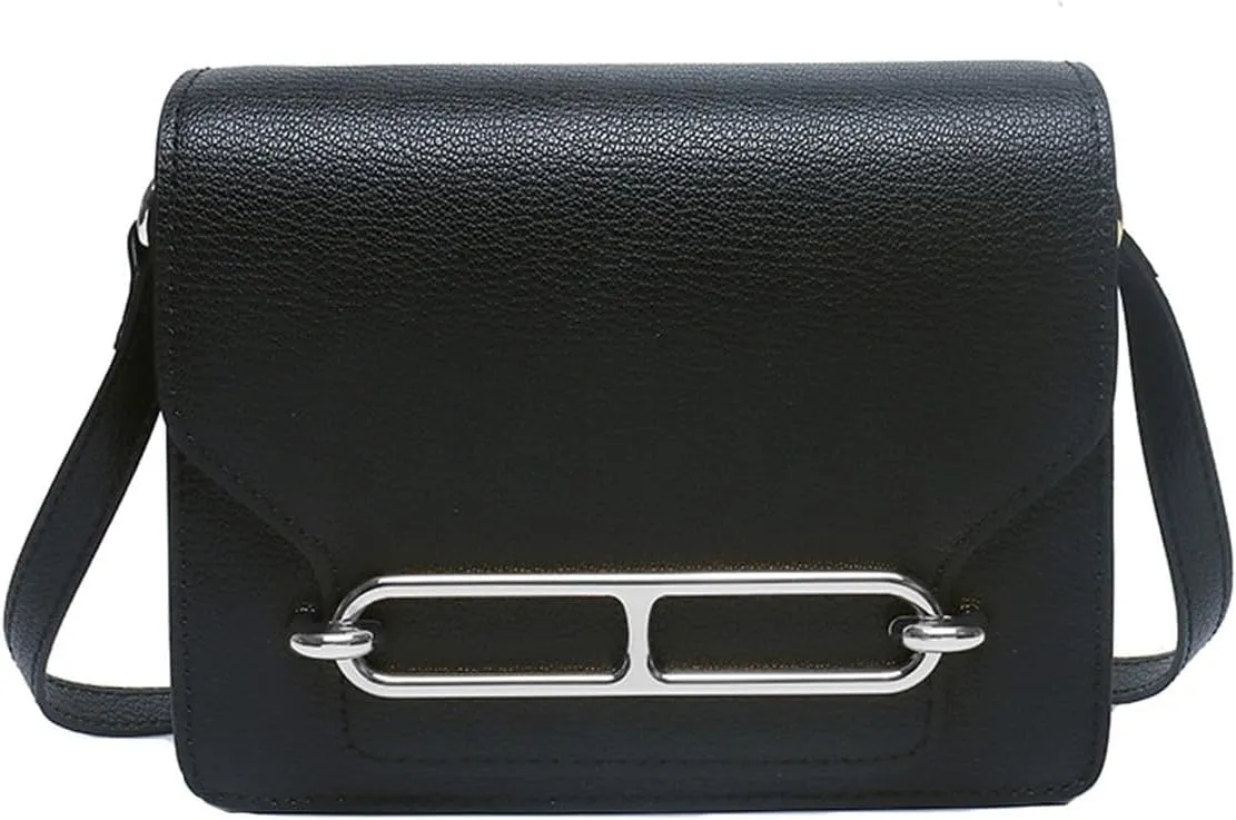 Fashion Vegan Leather Shoulder Bag Small Crossbody Purses Handbags with Adjustable Strap For Travel Shopping and Work