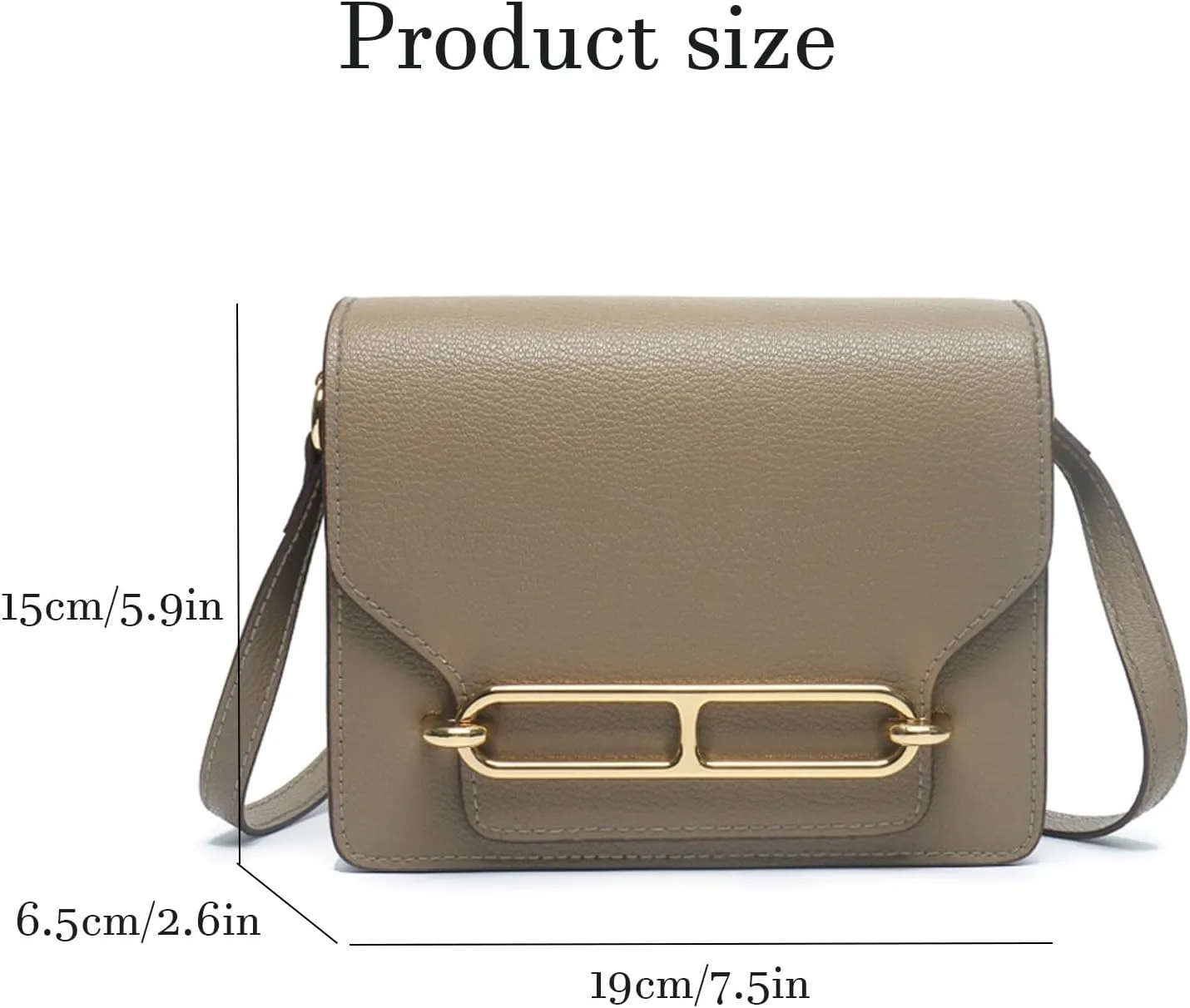 Fashion Vegan Leather Shoulder Bag Small Crossbody Purses Handbags with Adjustable Strap For Travel Shopping and Work