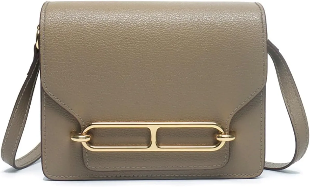 Fashion Vegan Leather Shoulder Bag Small Crossbody Purses Handbags with Adjustable Strap For Travel Shopping and Work