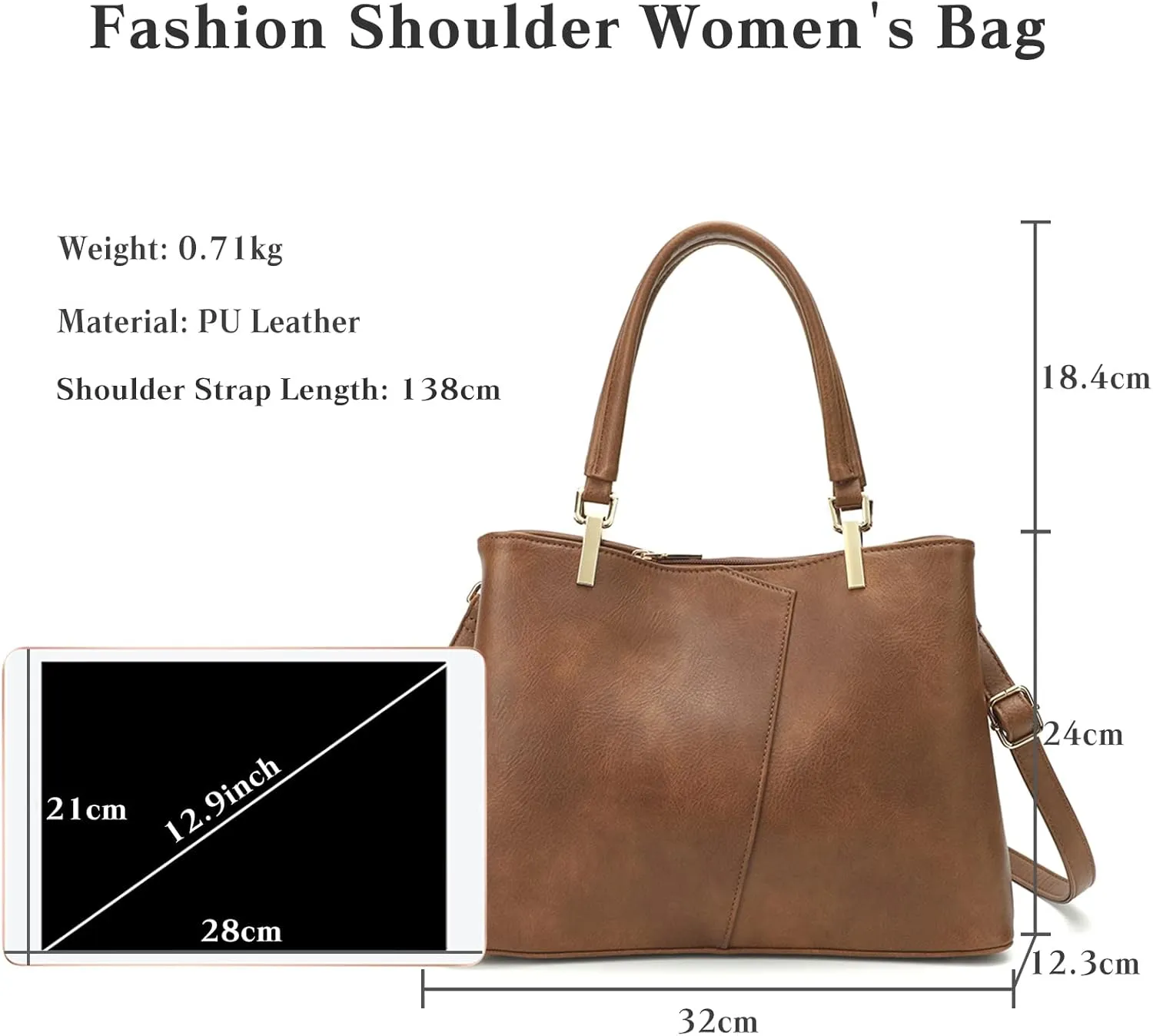 Fashion Women Handbag Waterproof