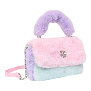 Faux Fur Top Handle Crossbody