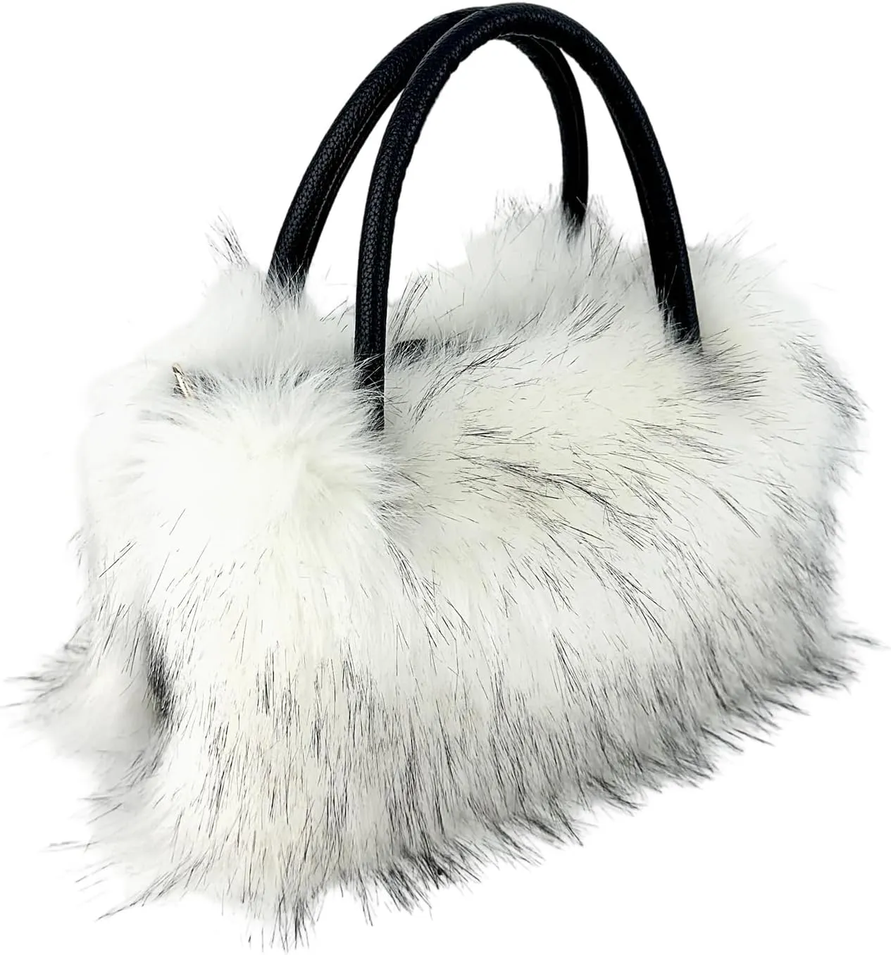 Faux Fur Tote Bag Women's Shoulder Handbag