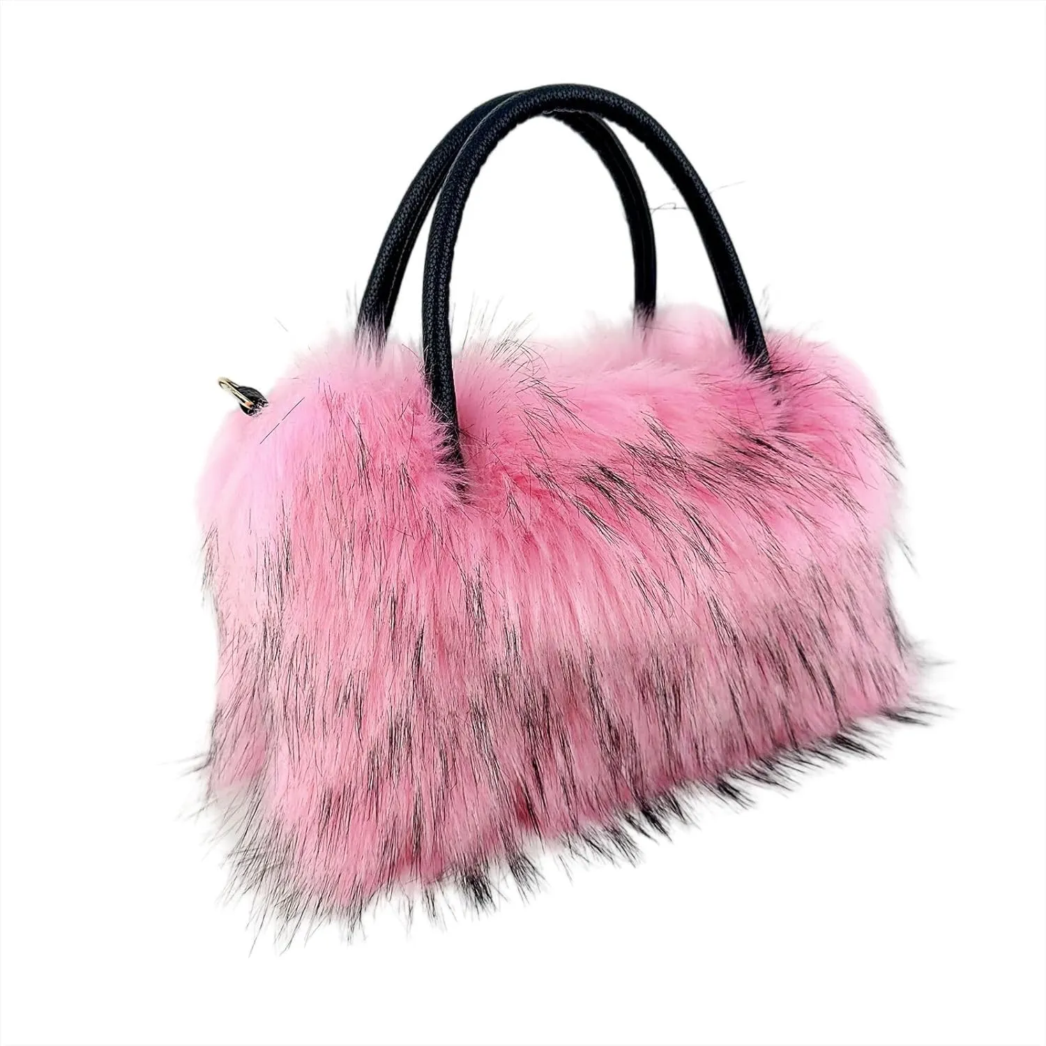 Faux Fur Tote Bag Women's Shoulder Handbag
