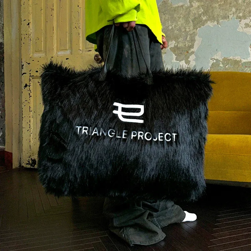 Faux Fur Tote Bag