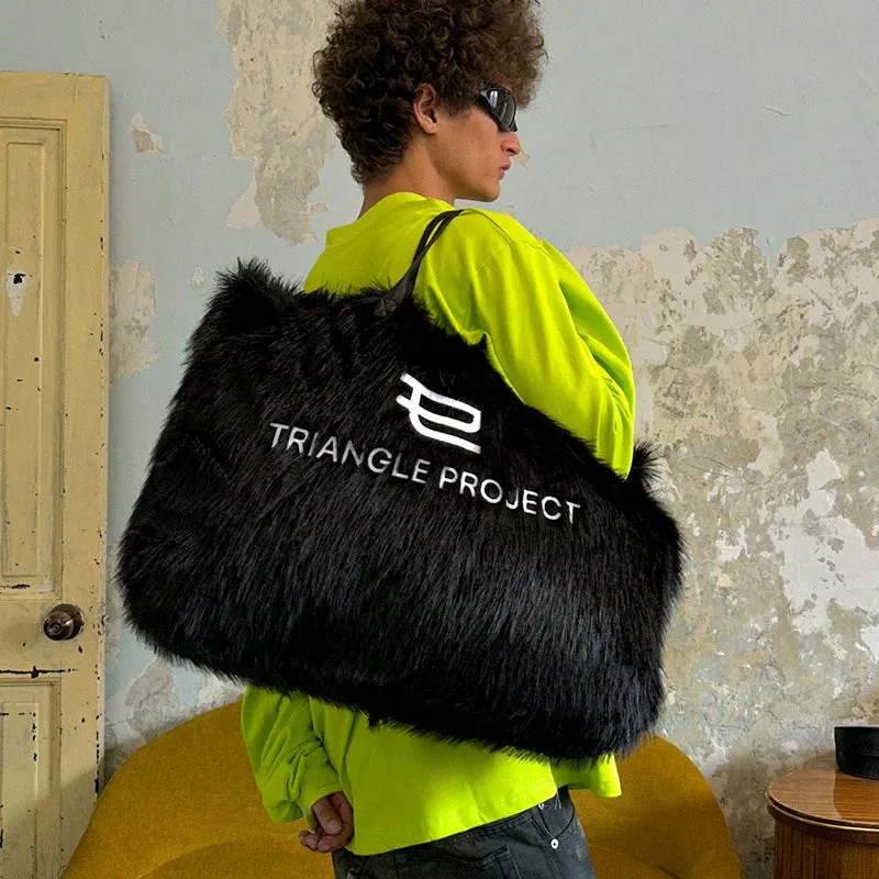 Faux Fur Tote Bag