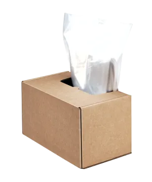 Fellowes Waste Bags - For High Security Shredders (50 Bags Per Box)