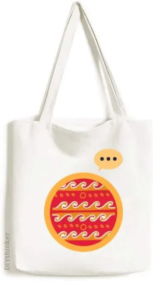 Fire Wave Mexico Totems Ancient Civilization Expression Gift Sack Canvas Tote Shoulder Bag