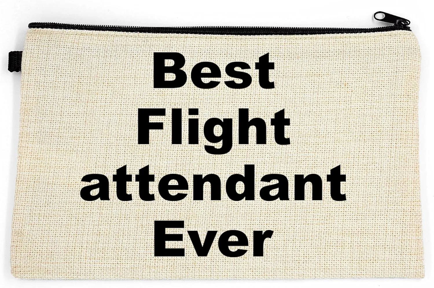 Flight attendant Makeup Bag, Gift For Flight attendant, Best Flight attendant Ever, Toiletry Bag, Birthday Gift For Her, Makeup Bag For Women, Christmas Gift Bag