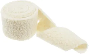 FloristryWarehouse Faux Sheepskin Ribbon 3 Inches Wide on a 6.5ft Roll