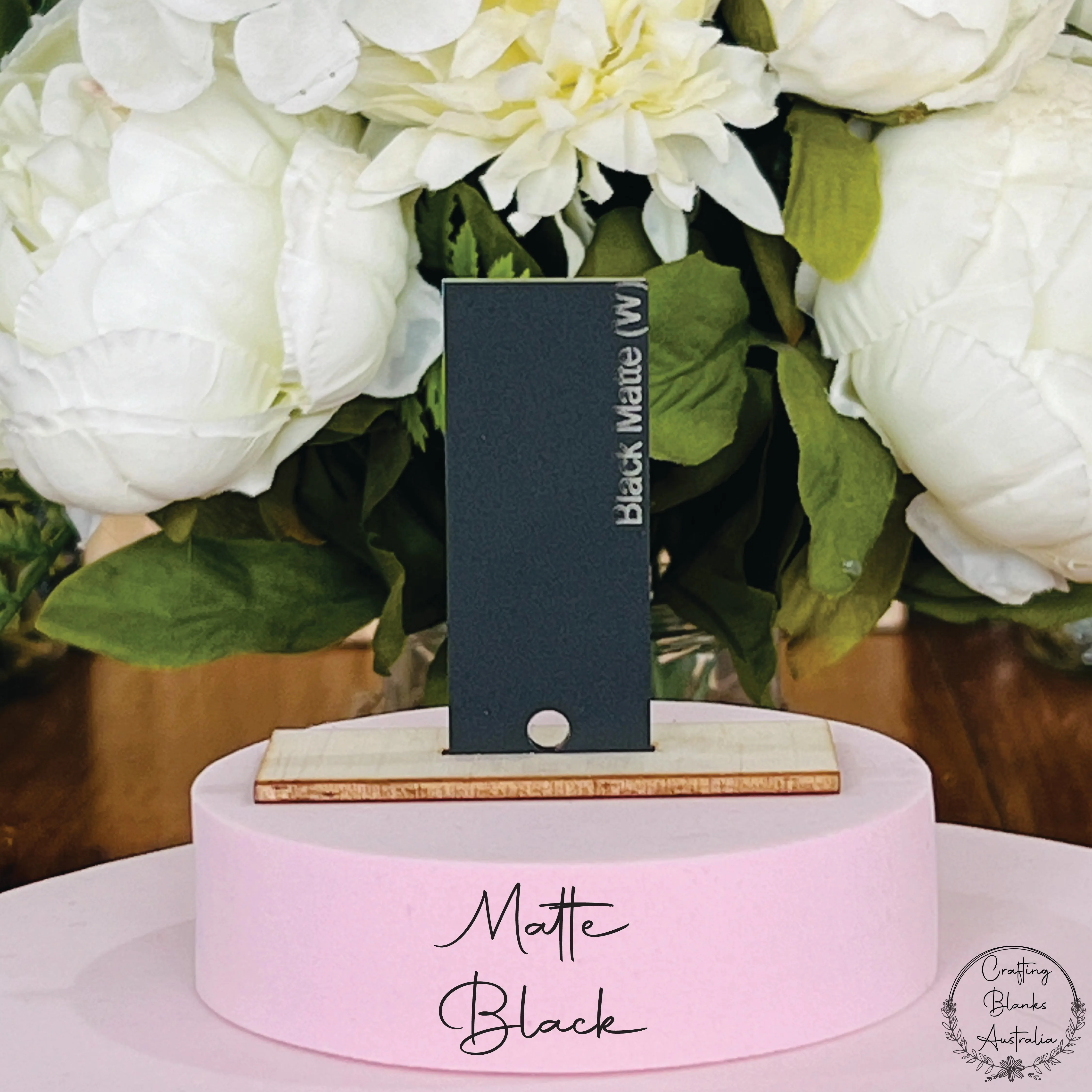 Flower • Double Layer • Blank Bag Tag • 65mm