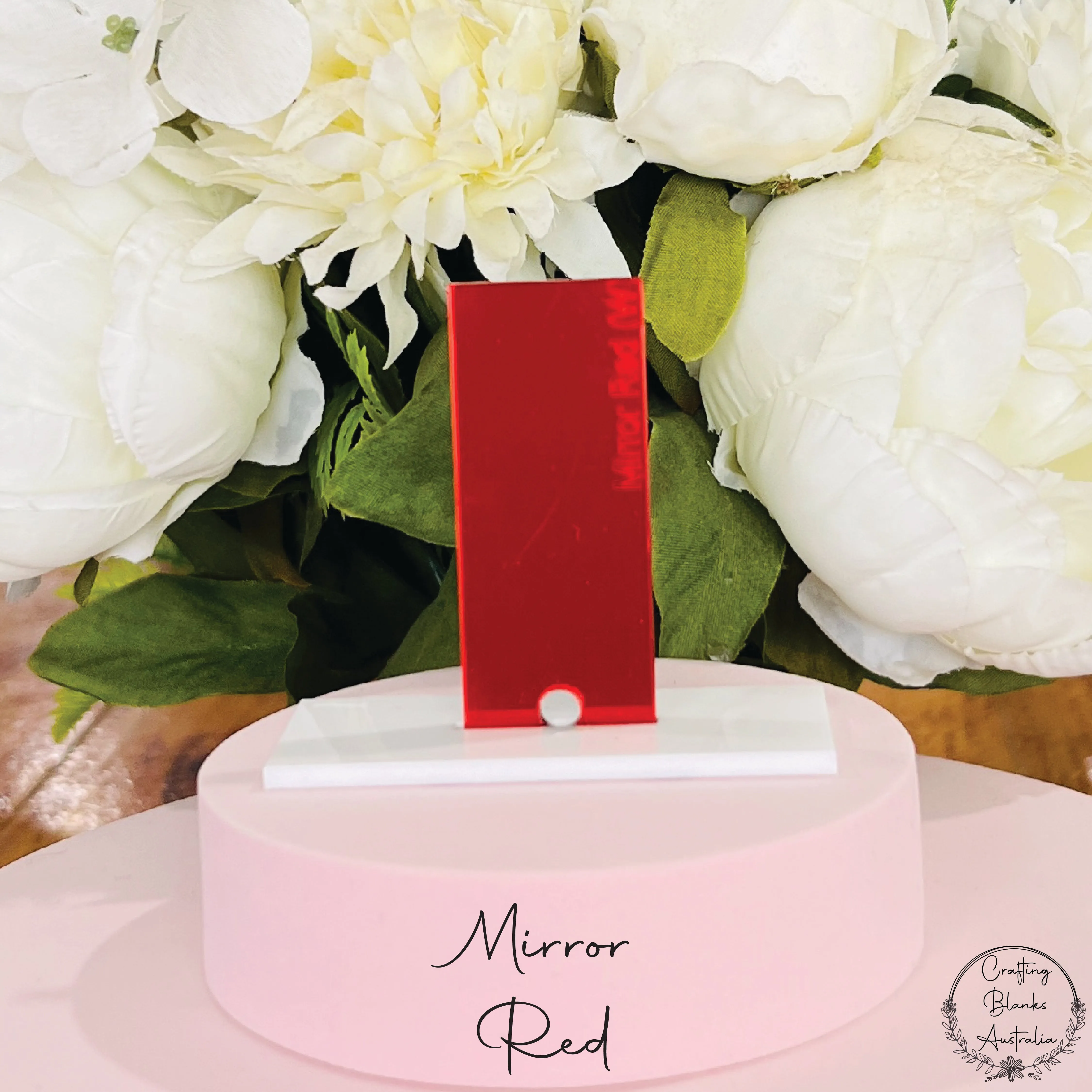 Flower • Double Layer • Blank Bag Tag • 65mm