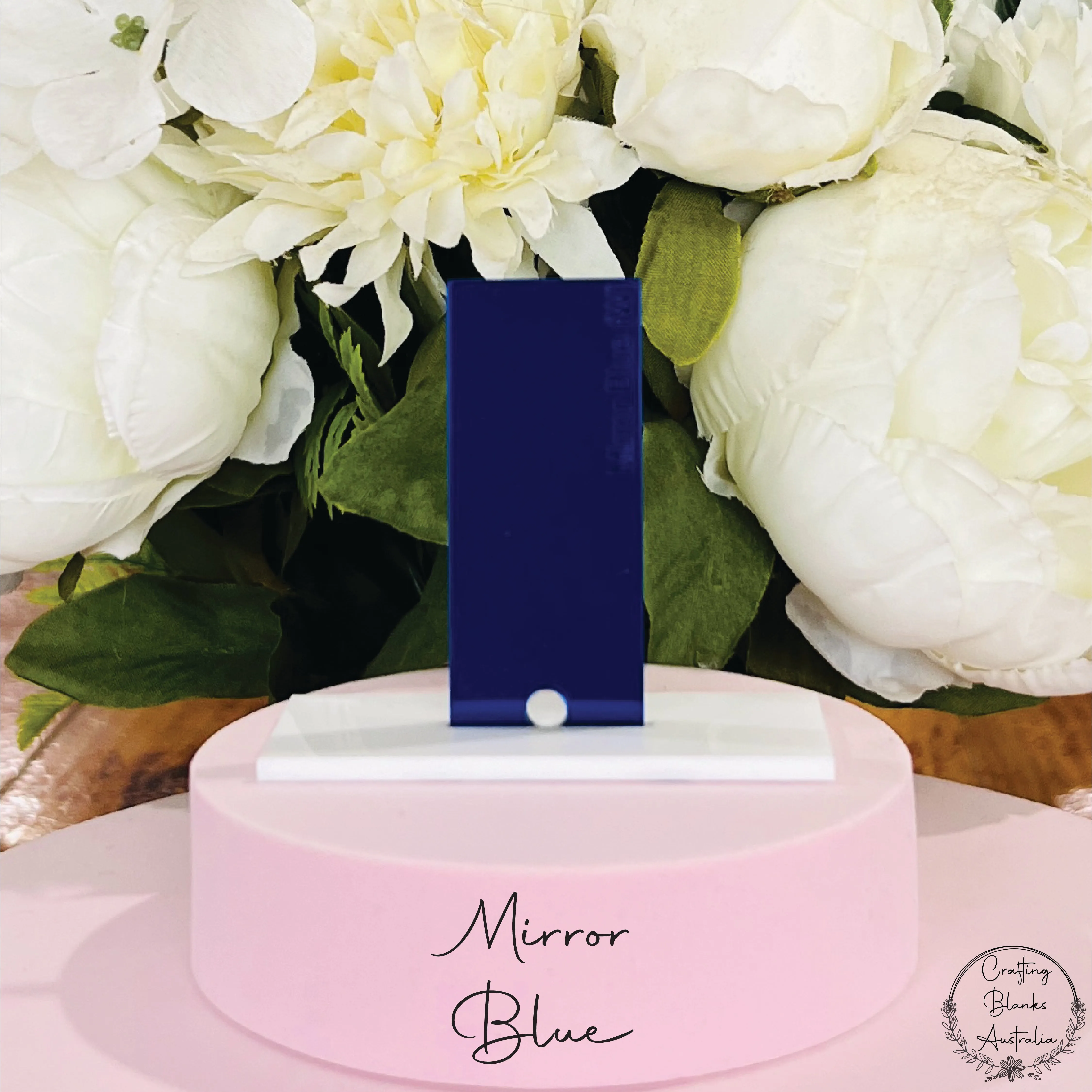 Flower • Double Layer • Blank Bag Tag • 65mm