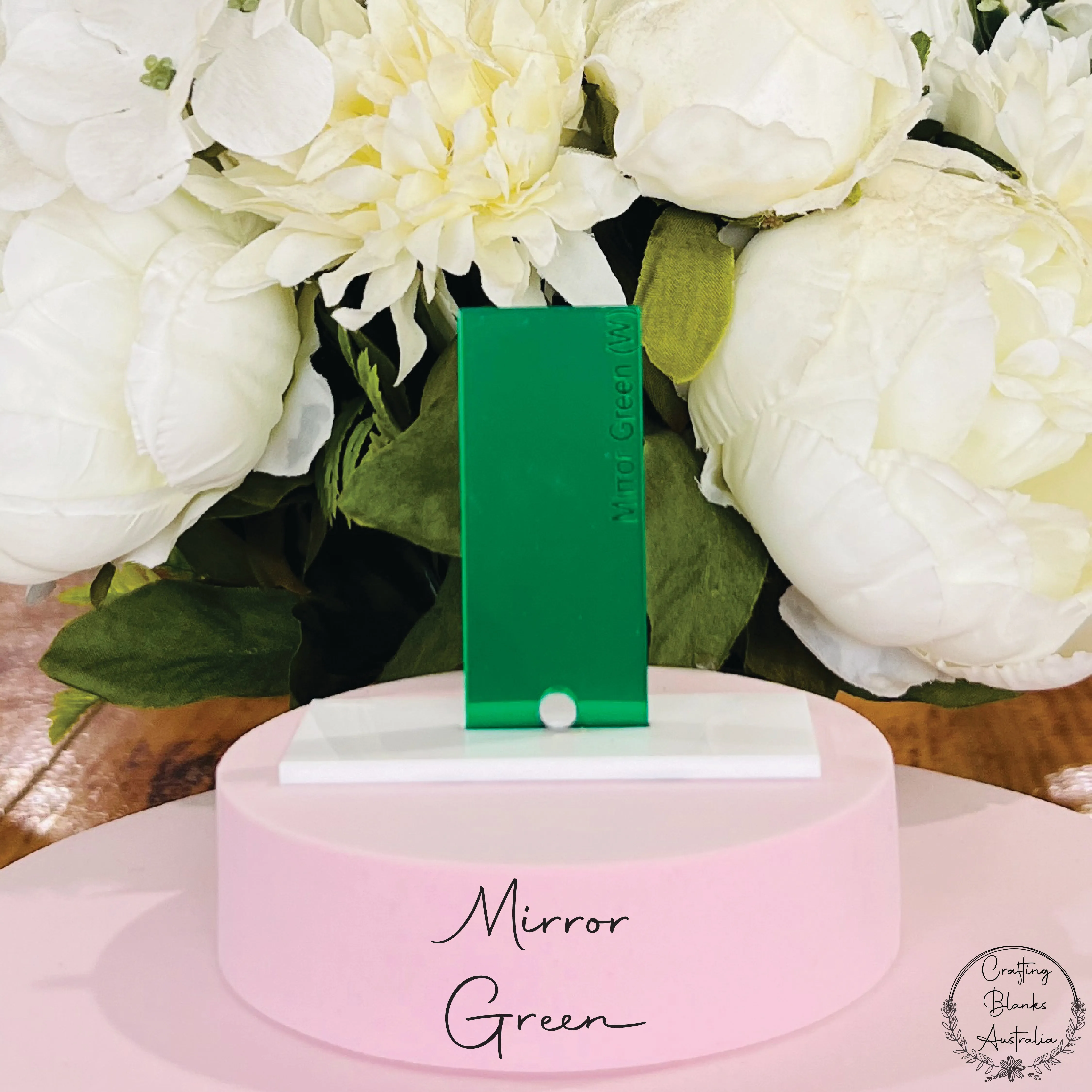 Flower • Double Layer • Blank Bag Tag • 65mm