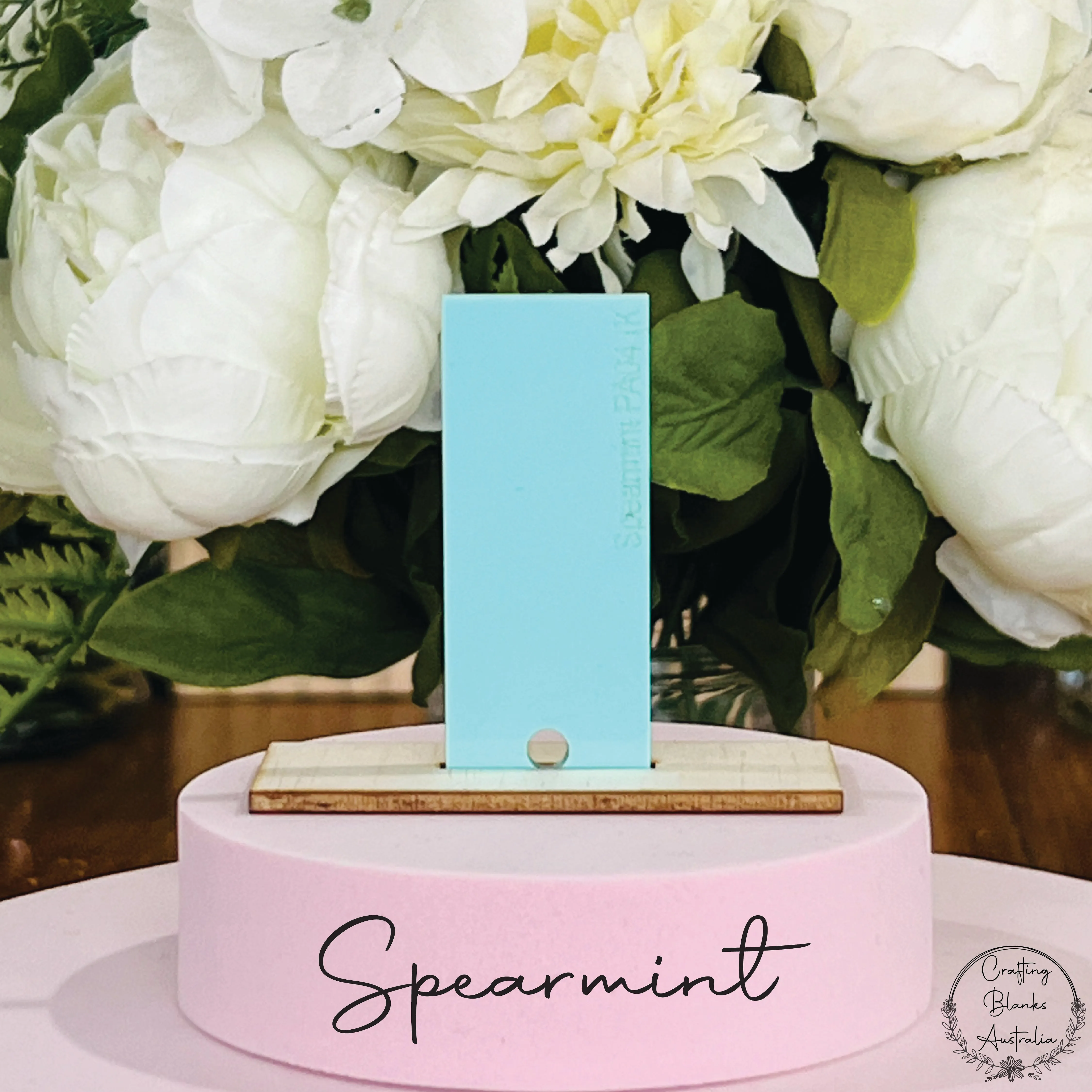 Flower • Double Layer • Blank Bag Tag • 65mm