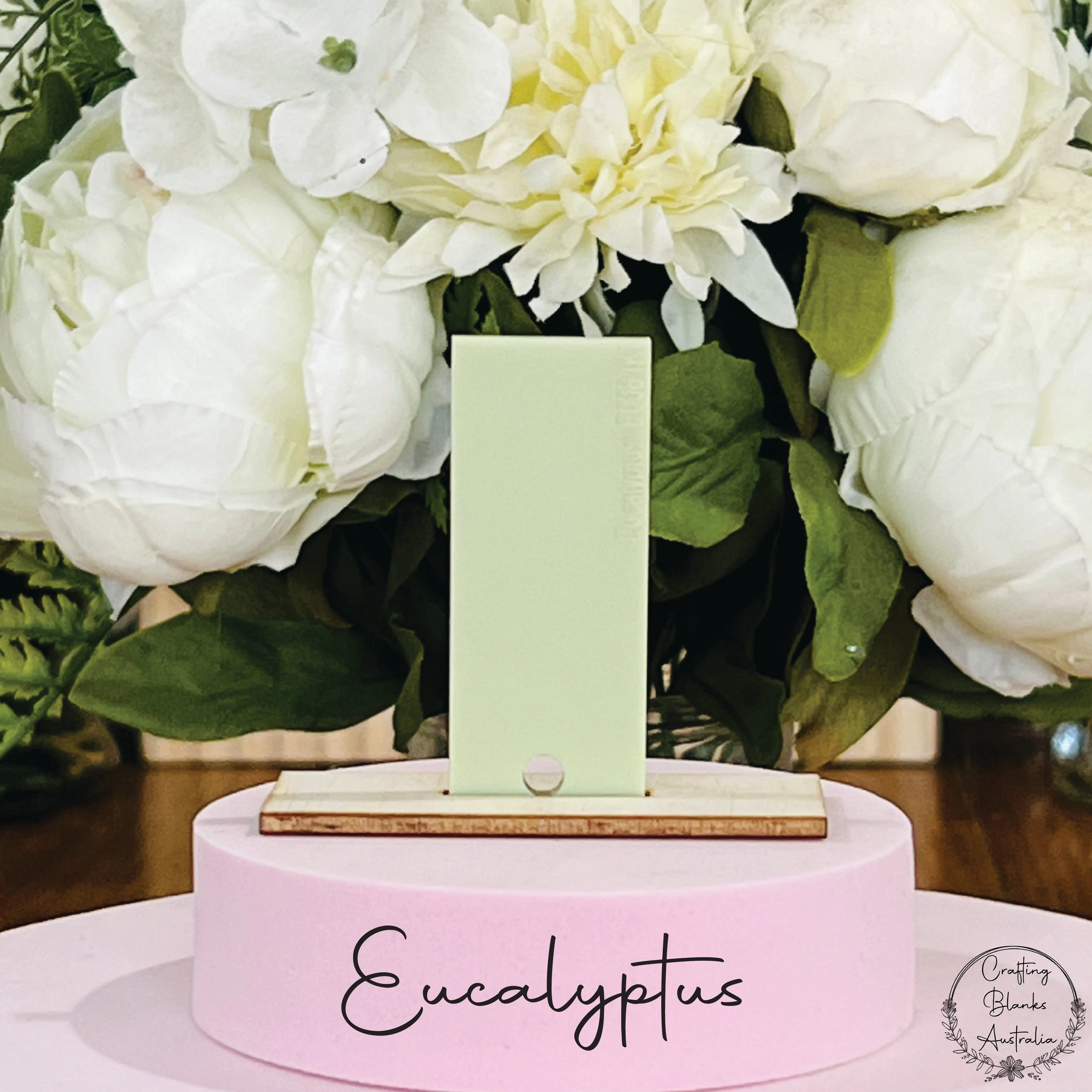 Flower • Double Layer • Blank Bag Tag • 65mm