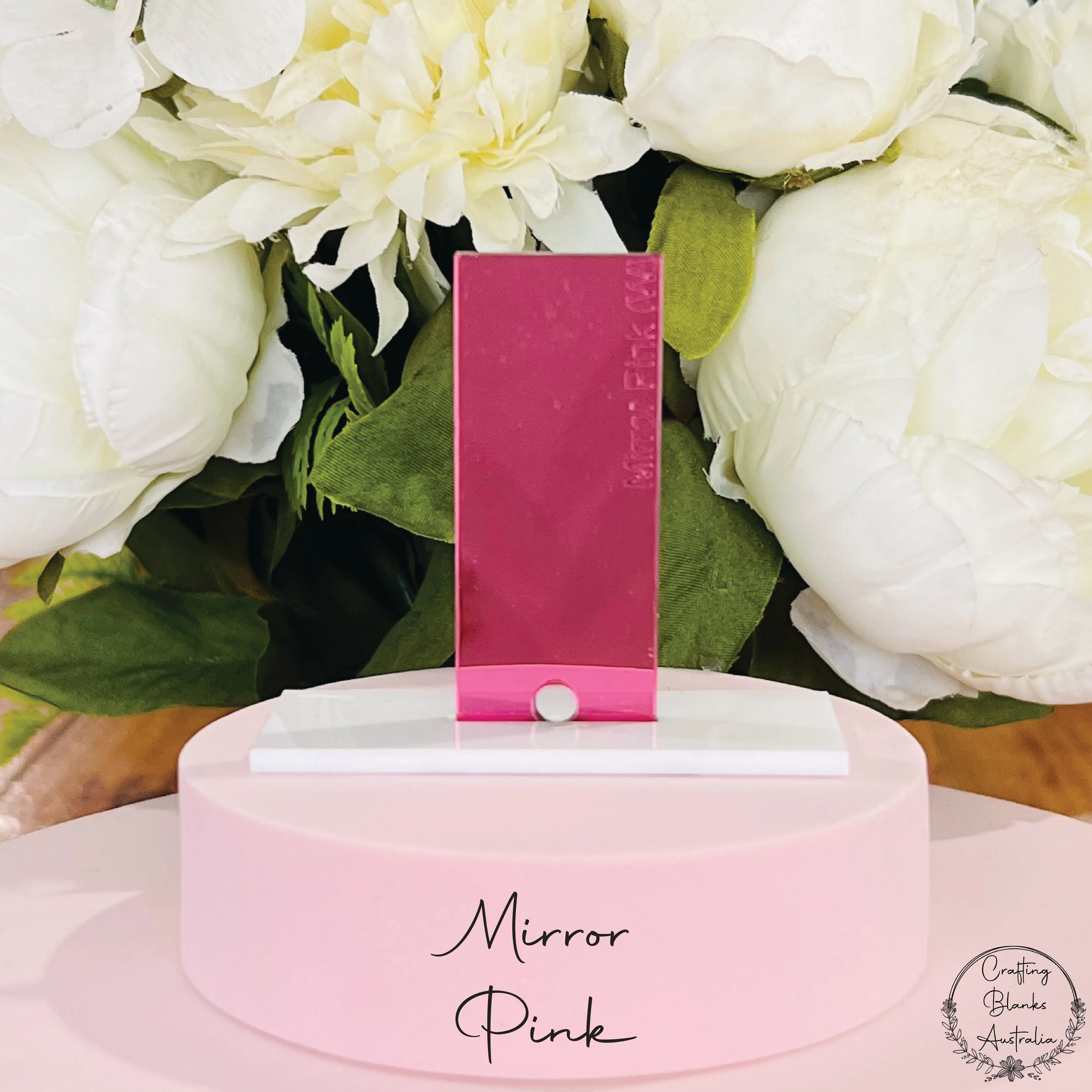 Flower • Double Layer • Blank Bag Tag • 65mm