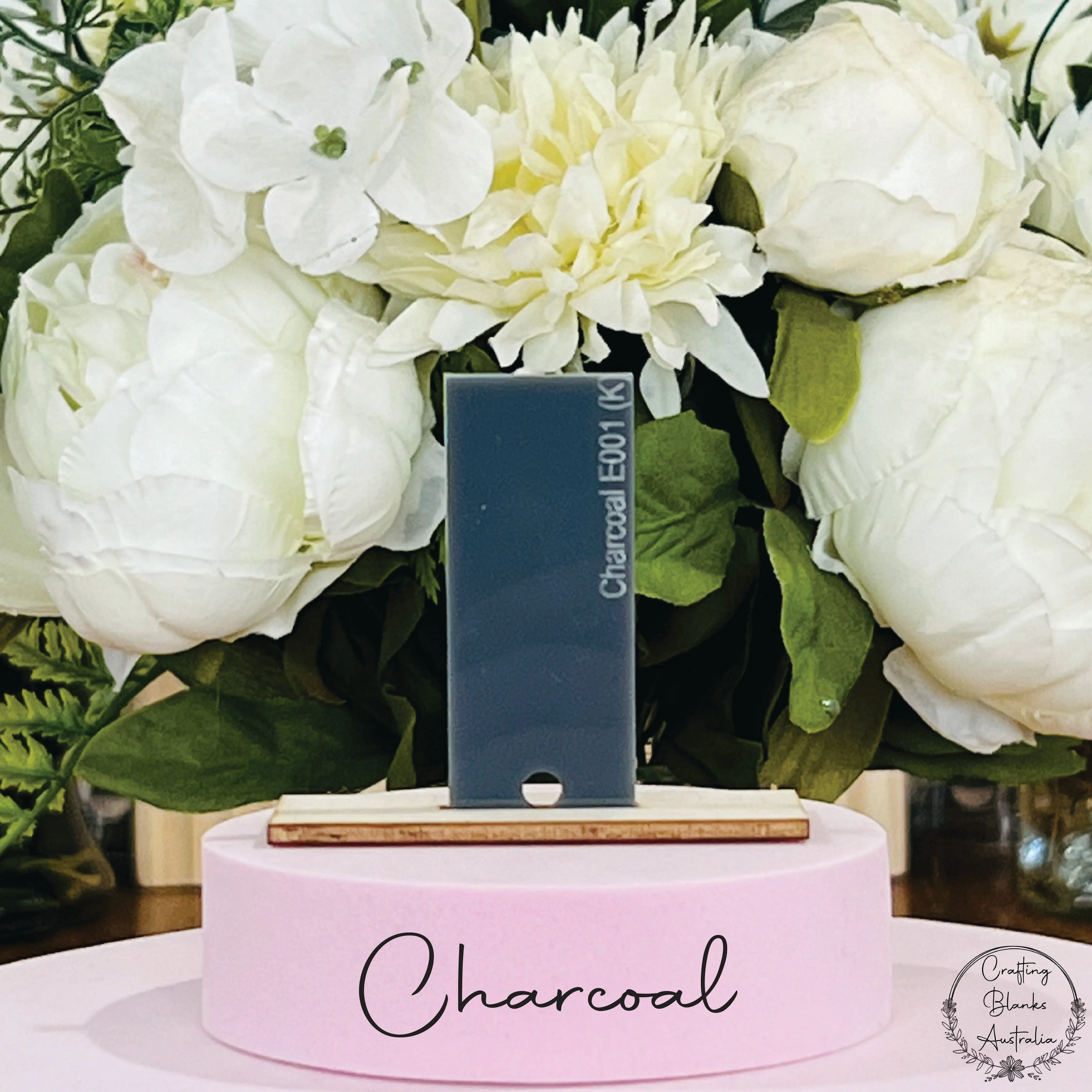 Flower • Double Layer • Blank Bag Tag • 65mm