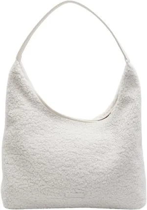 Fluffy Purse Faux Fur Hobo Bag Cute Furry Crossbody Bag Large Capacity Tote Bag