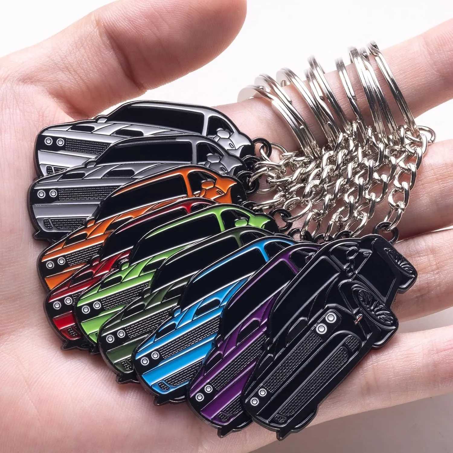 for Challenger Keychain Accessories SRT,Key Chain for Dodge Challenger SRT SXT