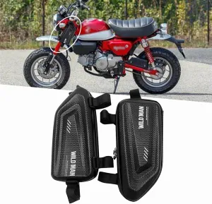 FOR Grom MSX125 Monkey 125 2024 motorcycle modified side bag waterproof triangle side bag hard shell bag grom msx 125 monkey 125 2018-2024  Motorcycle Accessories