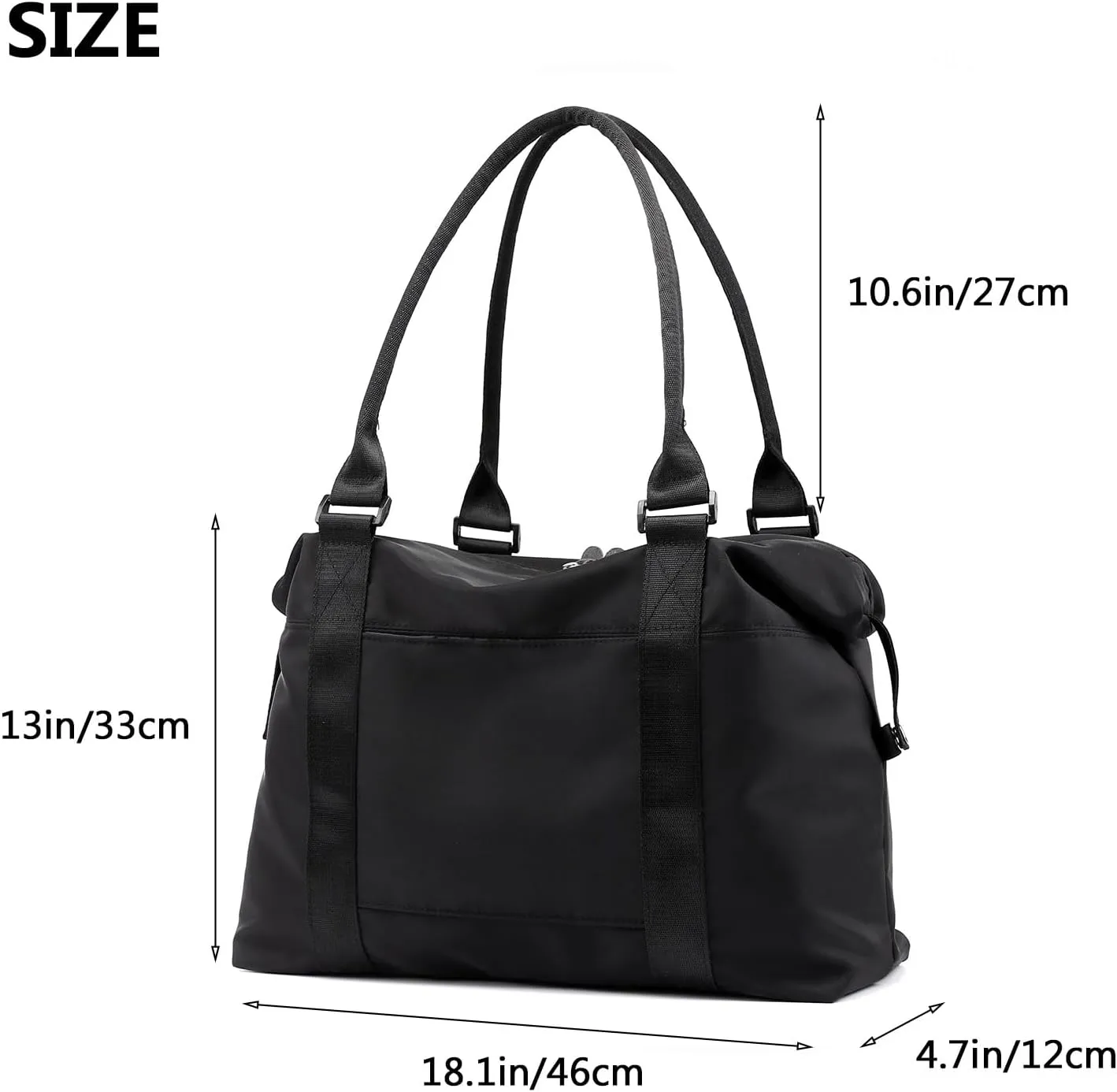 forestfish Duffle Tote Bag Weekender Bags for Women Travel with Trolley Sleeve