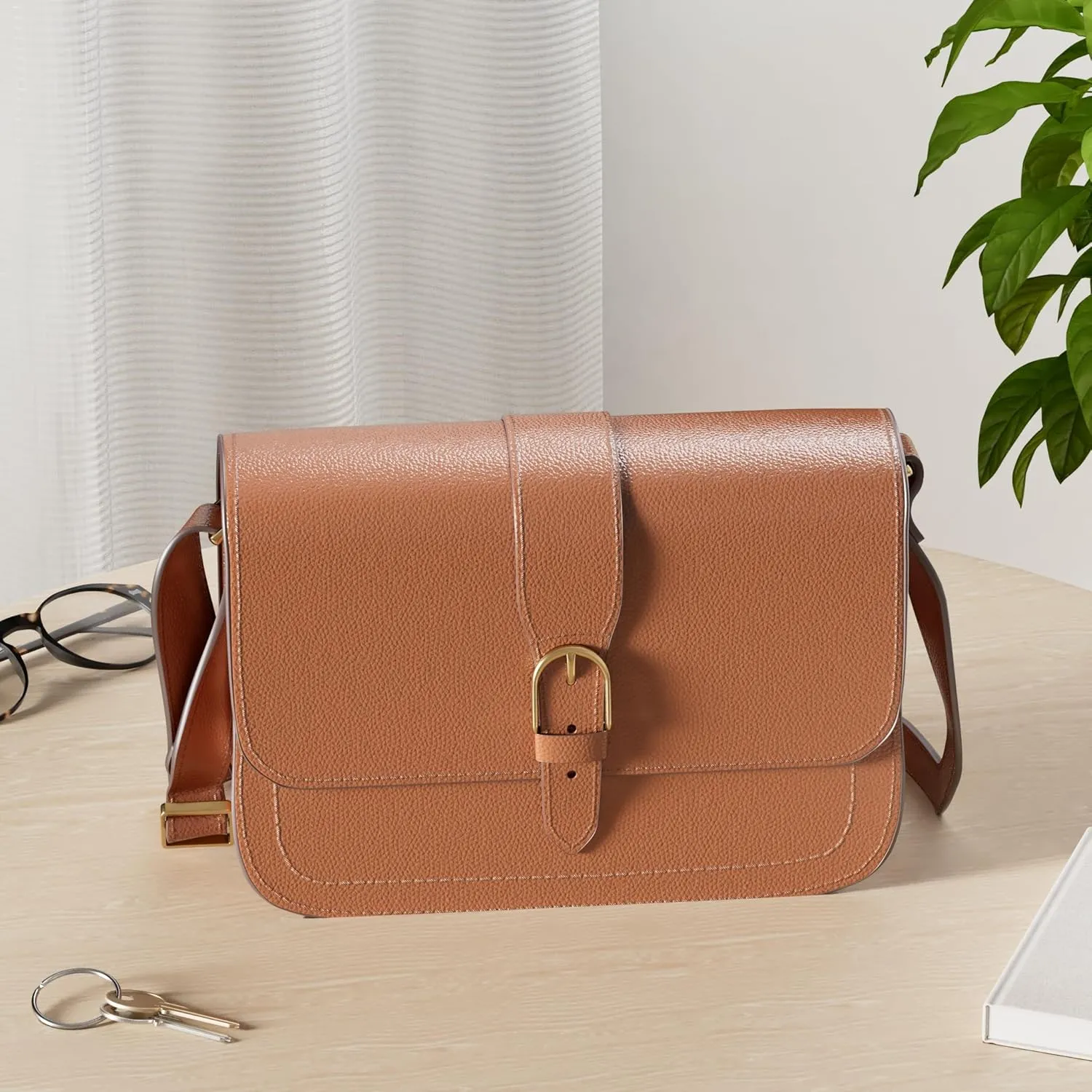 Fossil Women's Zoey Leather Crossbody Bag