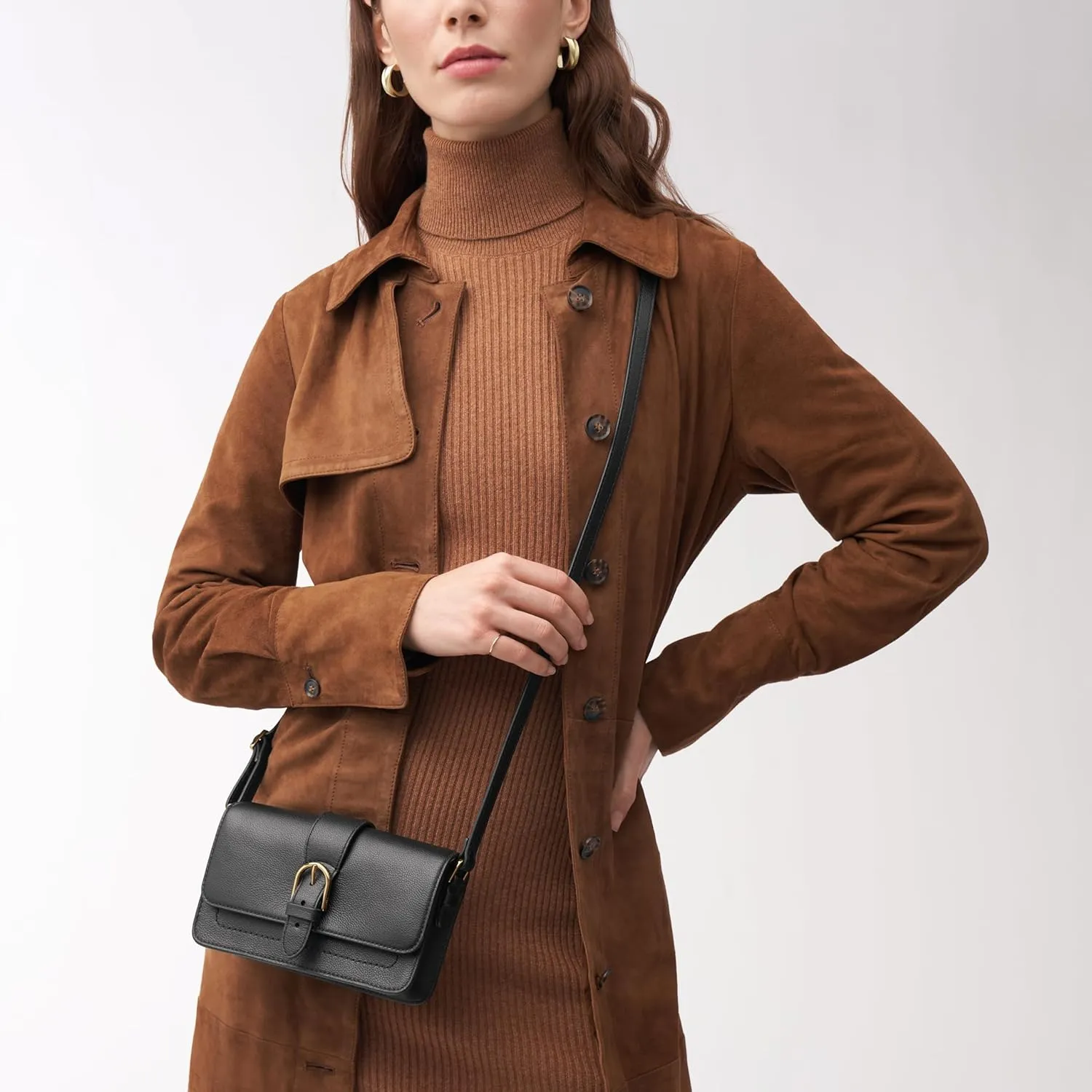 Fossil Women's Zoey Leather Crossbody Bag