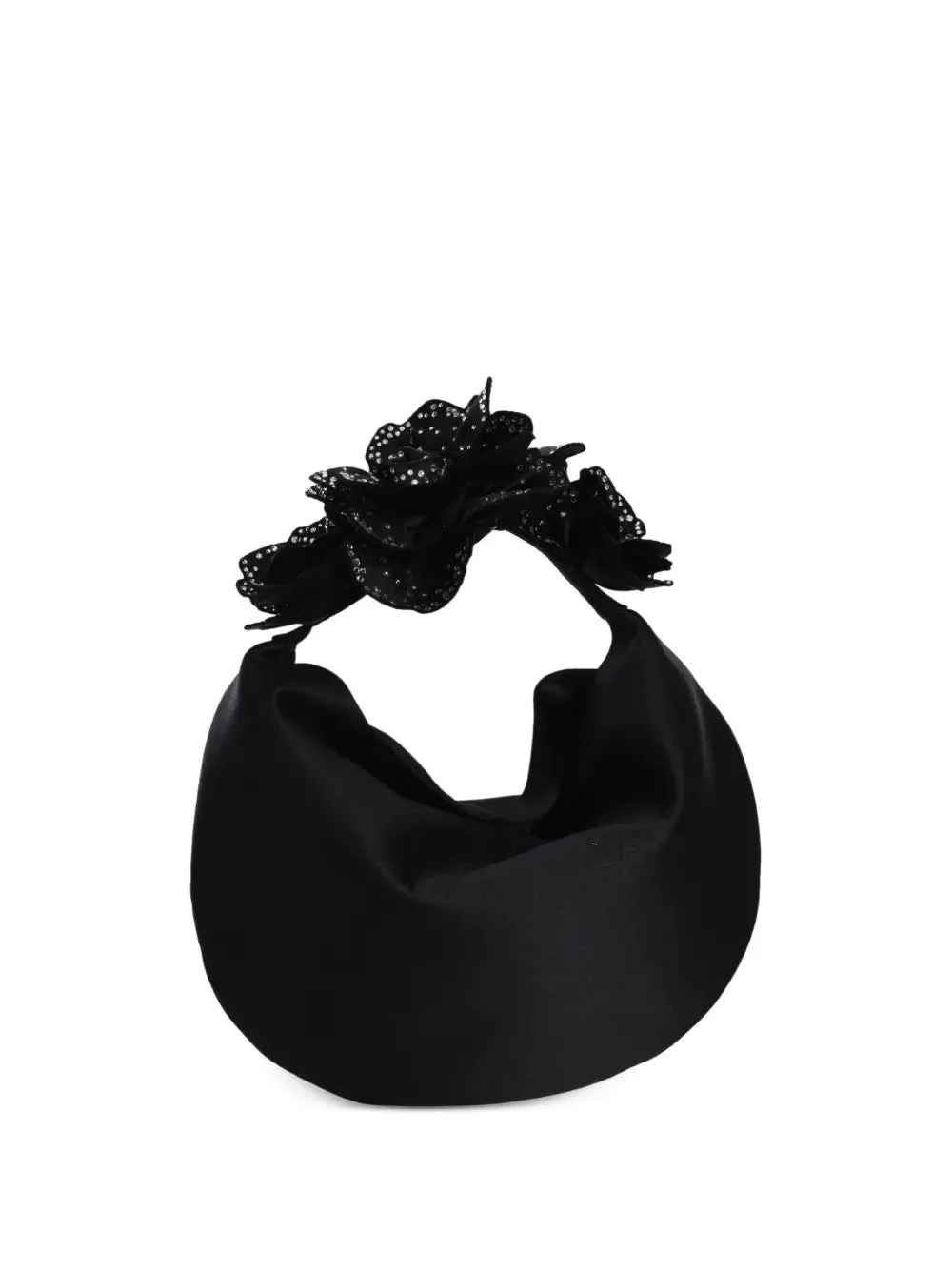 GARDENIA HOBO SATIN CRYSTAL