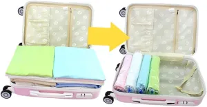 Garneck 5Pcs Vacuum Storage Bags Space Saver Compression Organizer for Clothes and Quilts Sealed Storage for Neat Organization and Travel Efficiency