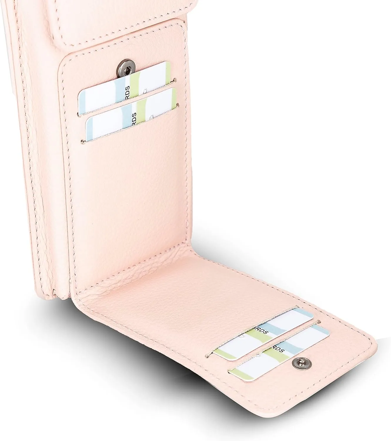 Genuine Leather Cross-Body Bags For Women, Cross-Body Purse Cell Phone Wallet Purses Case With Detachable Strap, Shoulder Bag