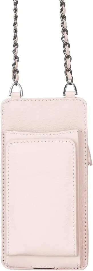 Genuine Leather Cross-Body Bags For Women, Cross-Body Purse Cell Phone Wallet Purses Case With Detachable Strap, Shoulder Bag